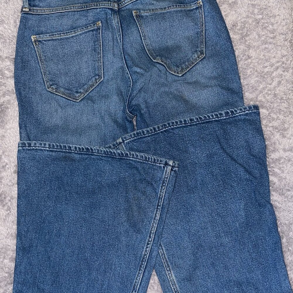 Hollister High Rise Wide-Leg Jeans Twist | Size 25x32 - Picture 4 of 6
